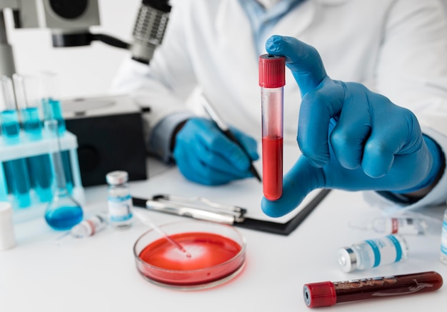 Coronavirus vaccine composition in lab