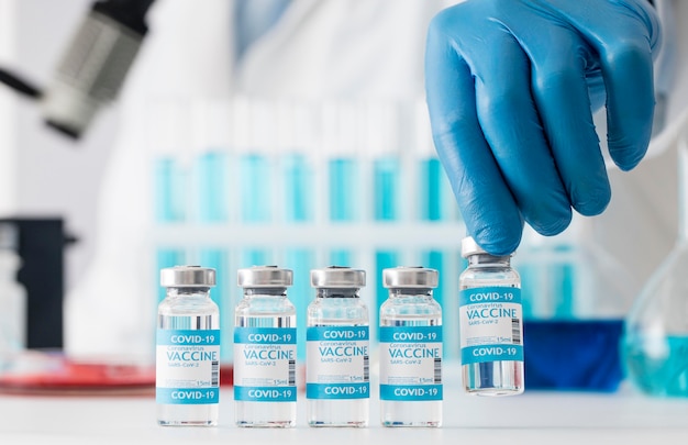 Coronavirus vaccine composition in lab