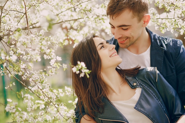 couple in city