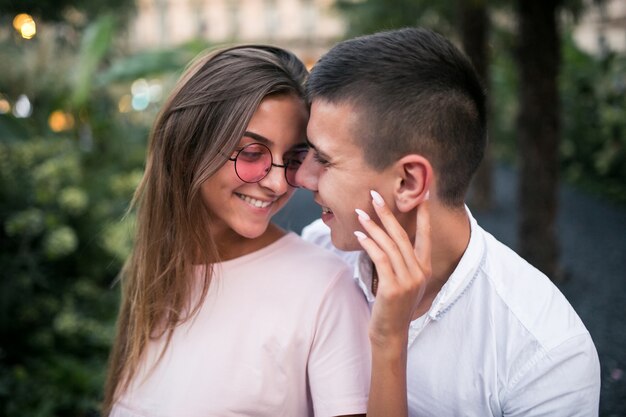 Couple on honeymoon