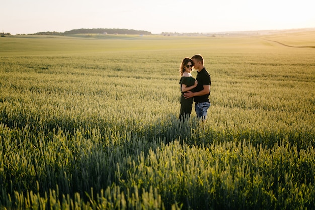 Free photo couple in love