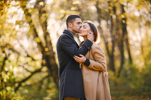 couple in the park