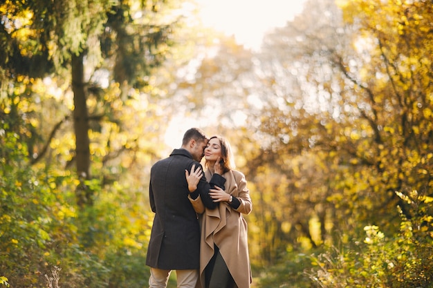 couple in the park