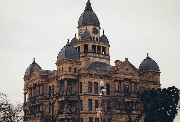 Free photo courthouse in denton texas