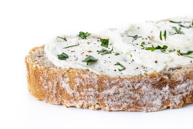 Cream cheese toast