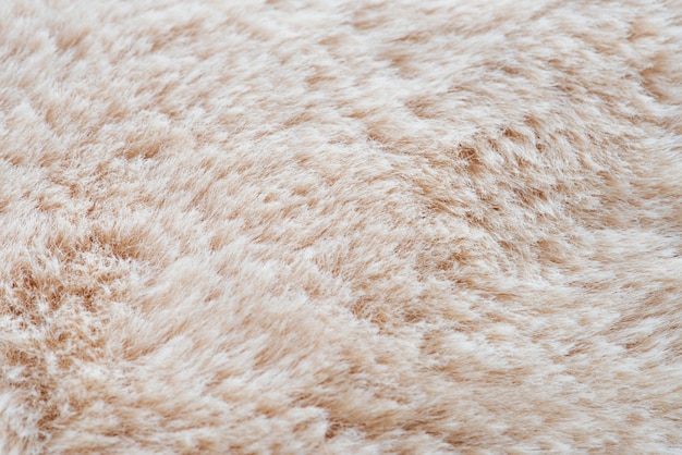 Free photo cream fur background