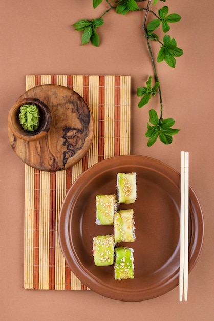 Free photo creative assortment of delicious food