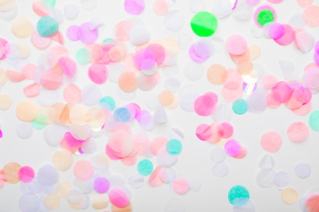 Free photo creative background with colorful paper circles