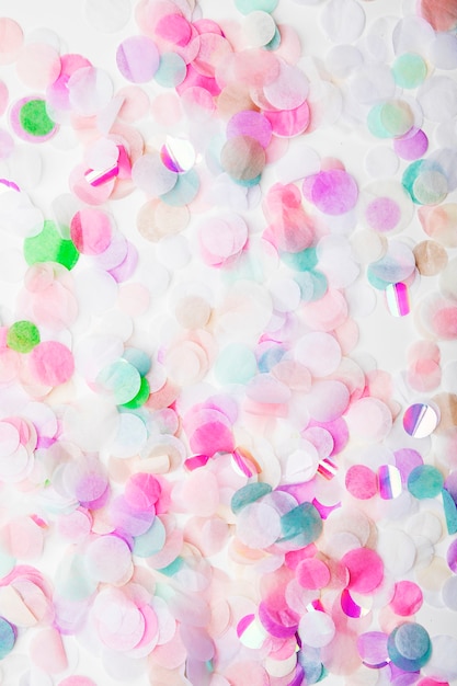 Free photo creative background with colorful paper circles