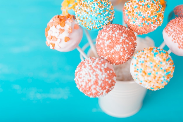 Creative cake pop concept