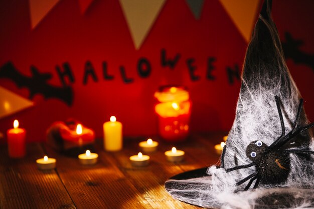 Creative Halloween composition