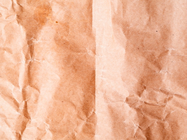 Free Photo crumpled paper background with close-up