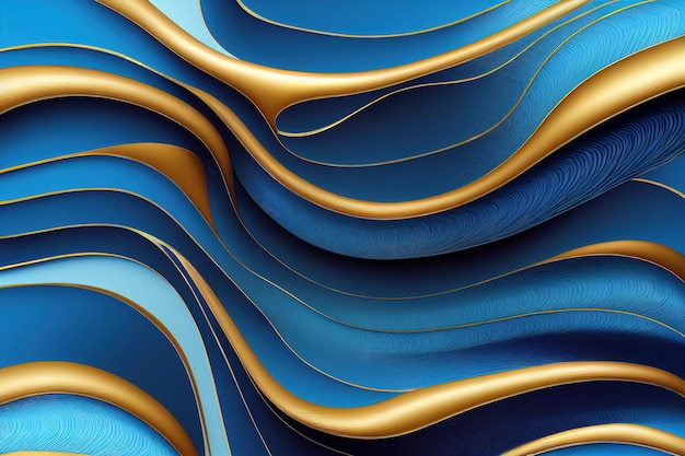 Free photo curvy creative abstract wavy effects color curves flow minimalist luxury stylish trendy colorful wav