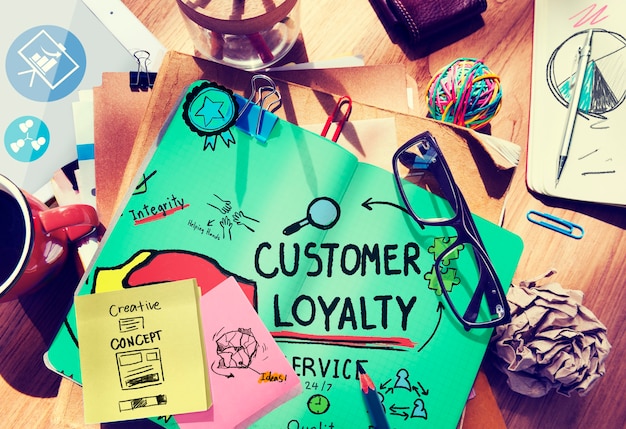 Free Photo customer loyalty satisfaction support strategy service concept