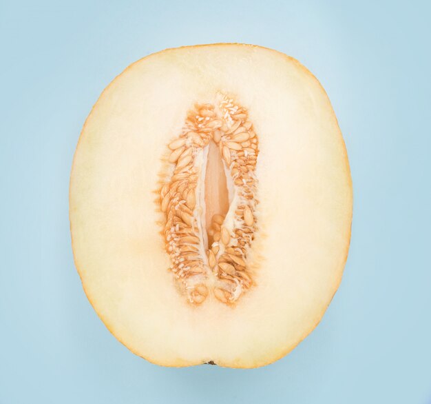 Free Photo cut melon isolated