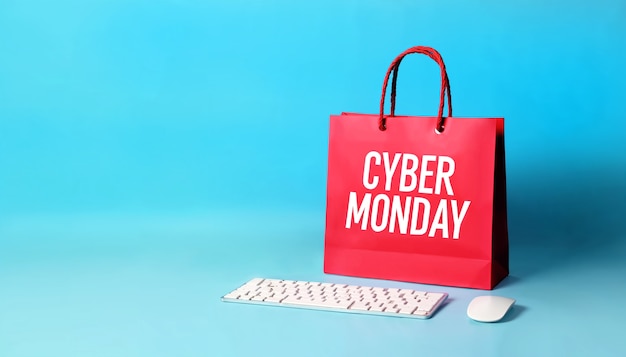 Free photo cyber monday celebration