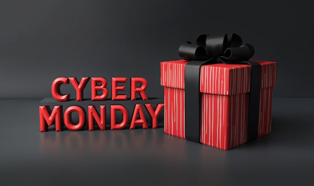 Free Photo cyber monday celebration