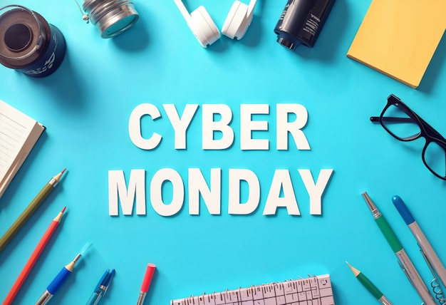 Free photo cyber monday celebration