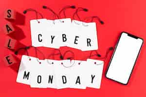 Free photo cyber monday shopping sales