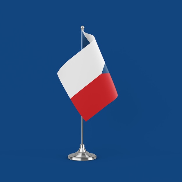 Free photo czechia flag