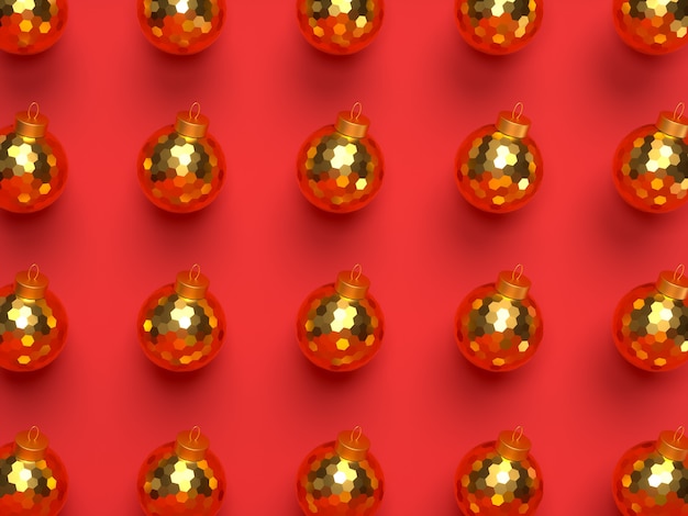 Free photo d christmas red background