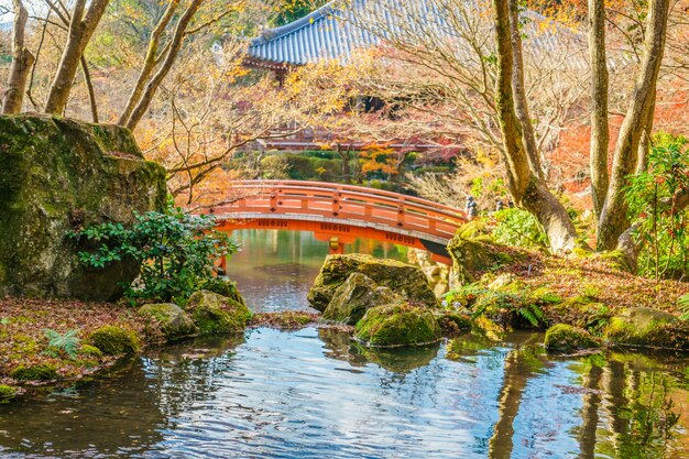 Daigo-ji temple  in autumn, Kyoto, Japan