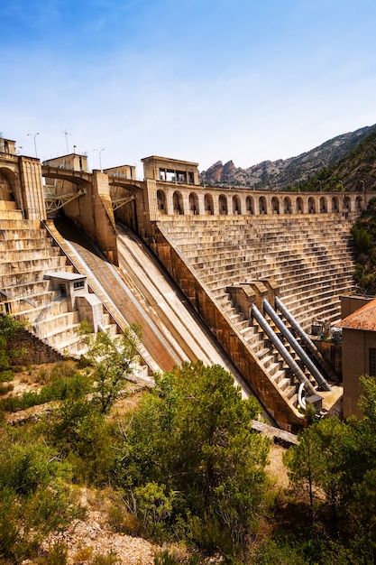 dam at Segre river.  Lleida