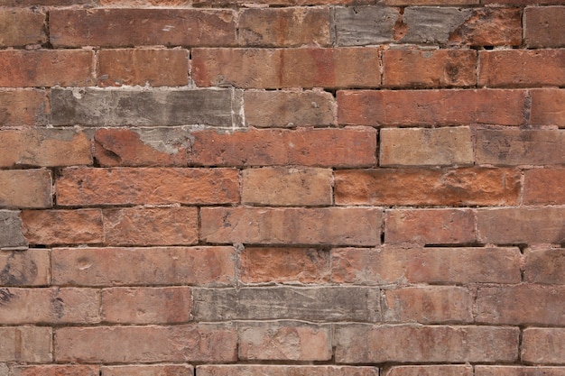 Damaged brick wall texture