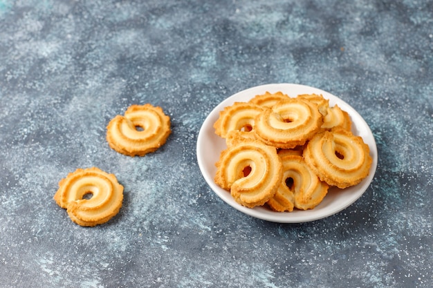 Danish butter cookies.