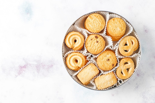 Danish butter cookies.