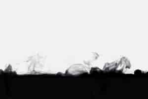 Free photo dark abstract wallpaper background, smoke design