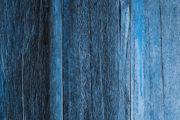 Dark blue wooden wall texture