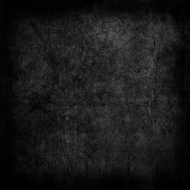 Dark grunge texture background with scratches and stains