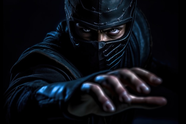 Free photo dark style ninja naruto