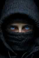 Free photo dark style ninja naruto