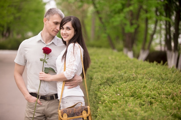 Date in park