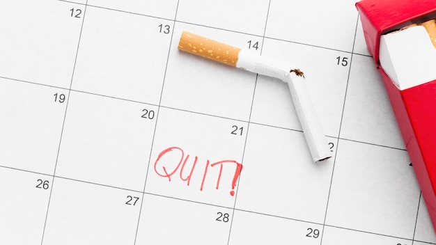 Date to quit smoking