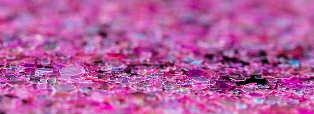 Free photo dazzling pink glitter