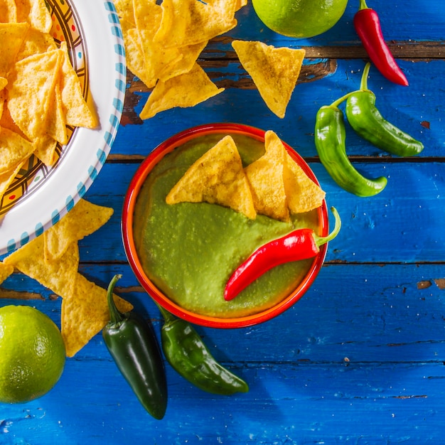 Free Photo decorative mexican food