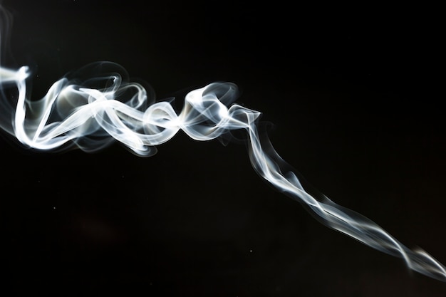 Free photo decorative shape of white smoke