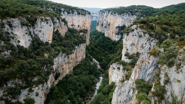 Deep fluvial gorge of Arbayun