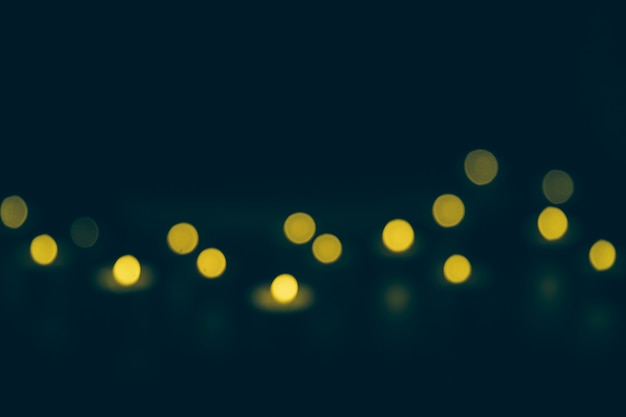 Free photo defocused bokeh lights at night