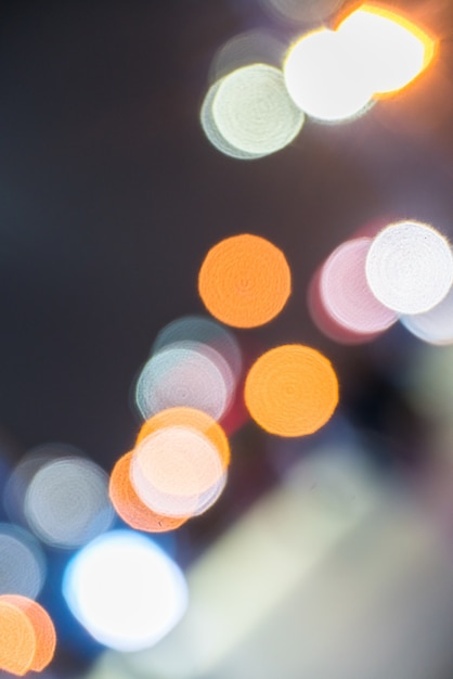 Free photo defocused lights