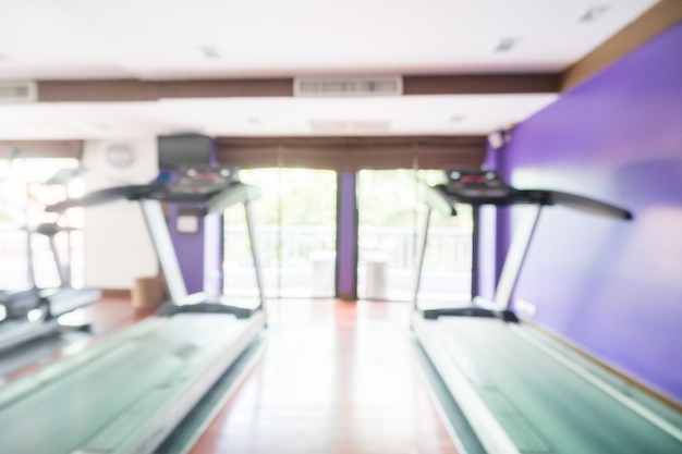 Defocused running machine