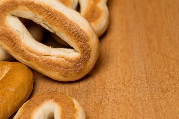 Delicious bagels made from good wheat