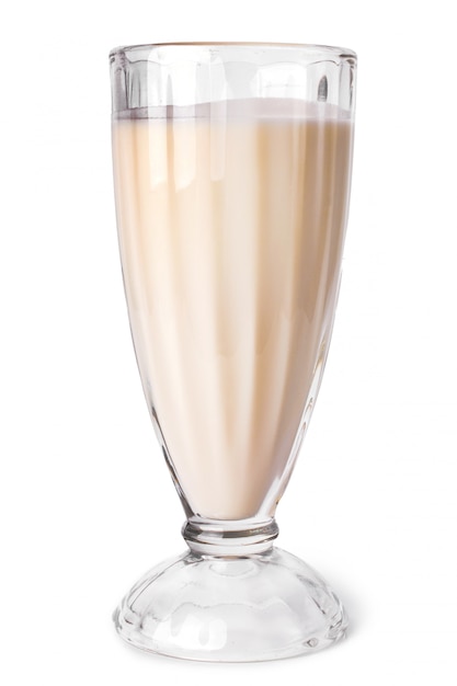 Delicious banana milkshake