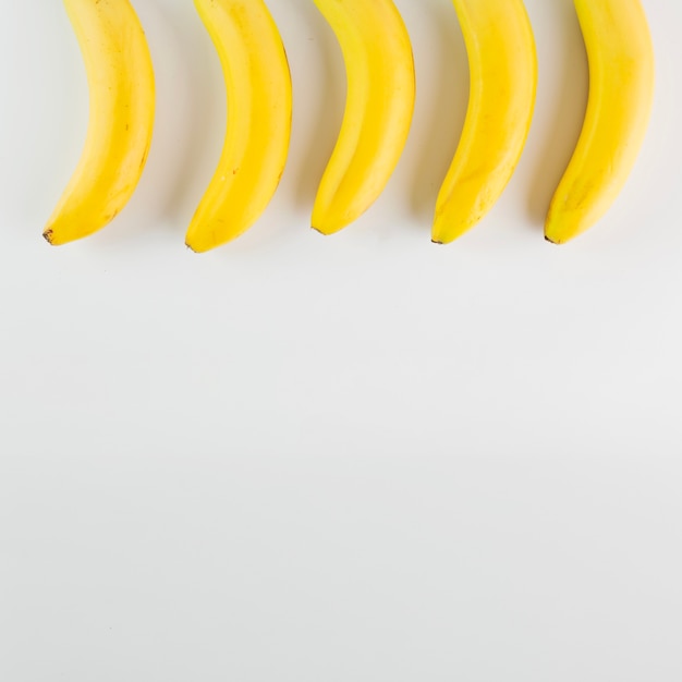 Free Photo delicious bananas composition