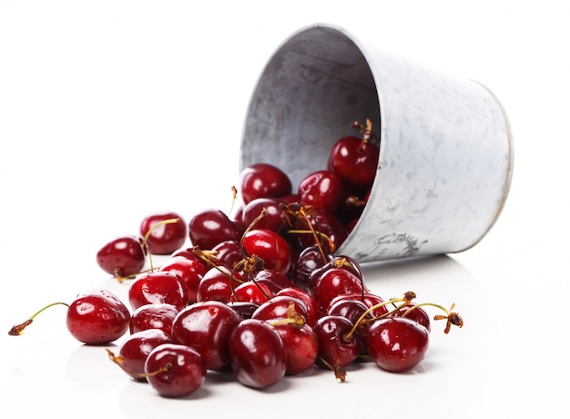 Delicious berries on the table