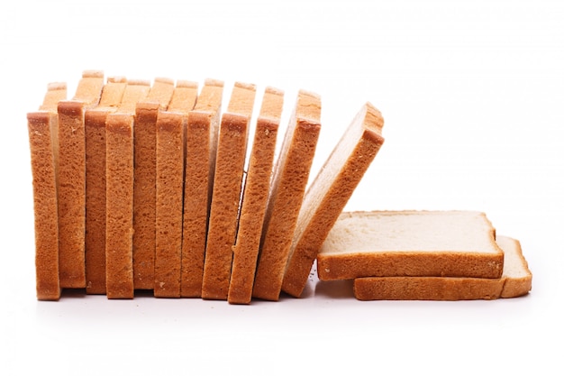 Delicious bread on the table