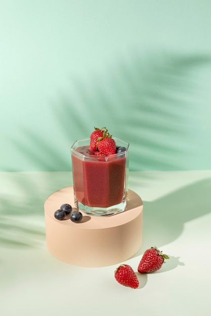 Delicious colada morada composition